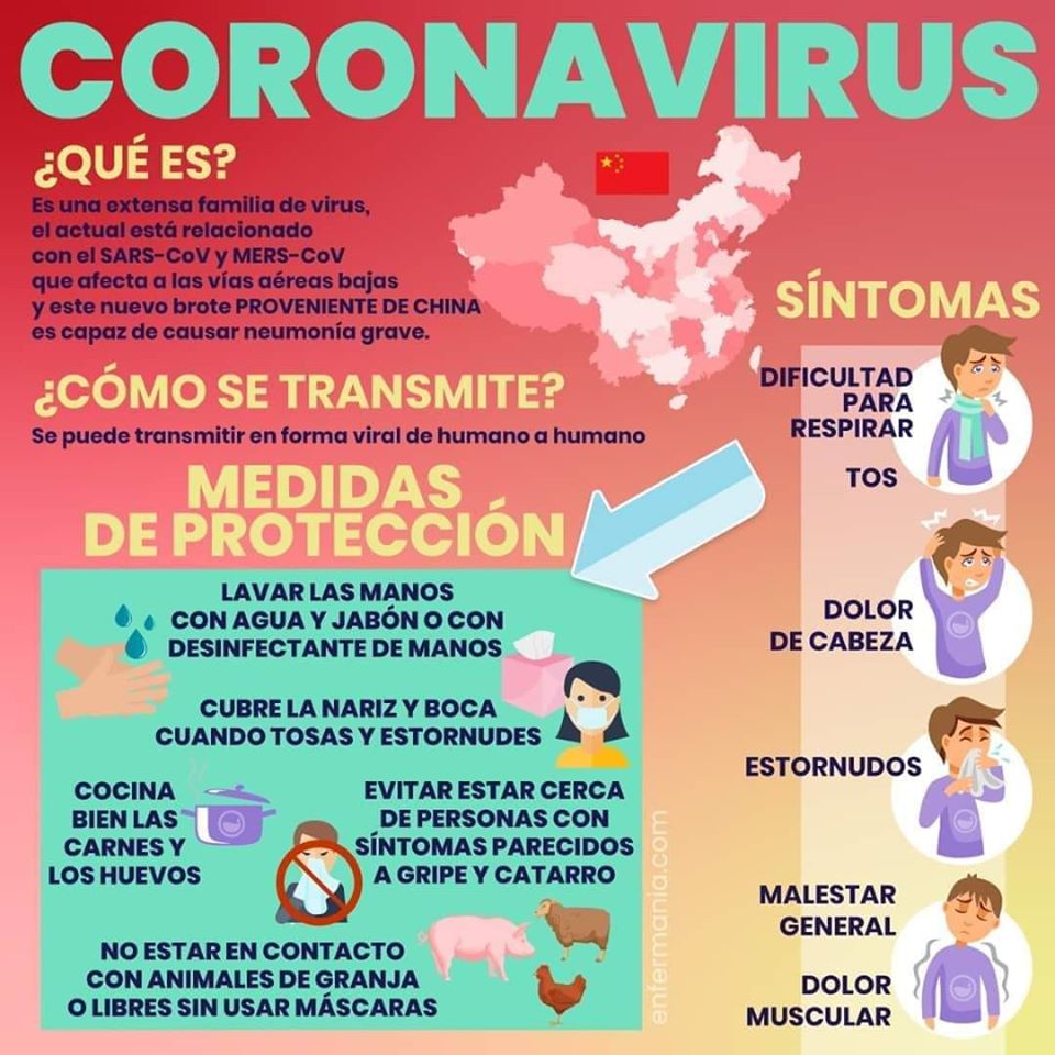 Infografía: Coronavirus