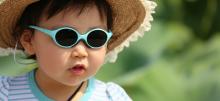 Cuándo poner gafas de sol a un niño
